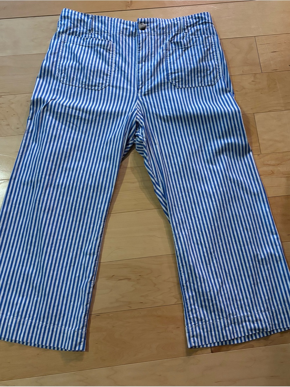 Anthropologie Maeve Colette linen crop pants size 34 - Picture 5 of 9